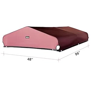 Dog kennel cover top replacement 4x8 for 60731   cucciolini doodles