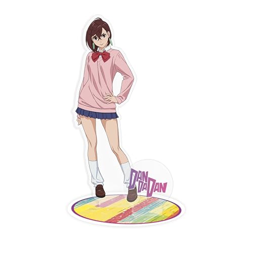 ABYSTYLE Dan Da Dan Momo Ayase Acryl® Stand Figure Model 4" Tall Anime Manga Desktop Accessories Merch Gift