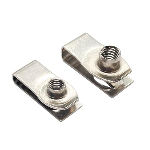 10���� �������� �X�e�����X�X�`�[�� U�^�N���b�v �l�W�t�� M8 M6 8mm 6mm ���[�h�i�b�g ���[�t�X�v�����O�i�b�g Q312 �� �o�C�N�p(Extended Length M6)