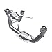 MagnaFlow 444023 Large Stainless Steel CA Legal Direct Fit Catalytic Converter