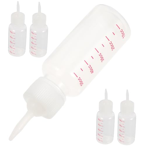 Happyyami 50ml Feeder Bottle Safe Silicone for Puppies Kittens Boilable Portable