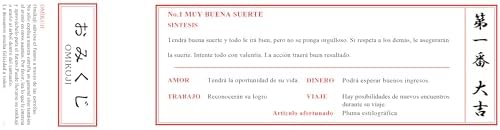 Español/Spanish omikuji (Fortune Slips)