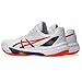 ASICS Men's Sky Elite FlyteFoam 3 Volleyball Shoes, 13, White/NOVA Orange