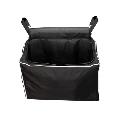 Dura-Tech EZ Store Bag | Horse Gear Essential | Ample Storage for Equestrian Supplies | Easy-Clean Material | Color Black