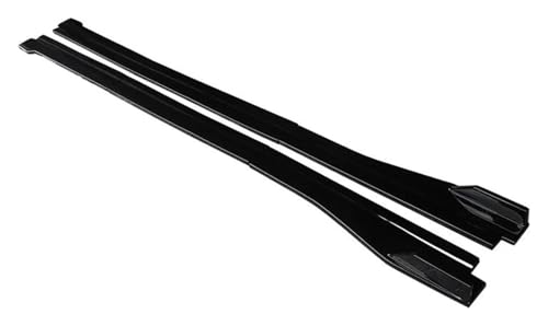 Difusor faldón lateral para Mustang en ABS negro brillo acabado deportivo premium