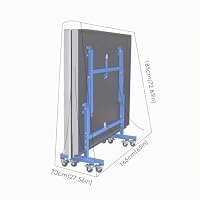 Mutsitaz Tischtennis Schutzhülle Wasserdichte Oxford Polyester Abdeckung für Tischtennisplatte vor Nässe und Schmutz 165x70x185cm – Ansicht 2