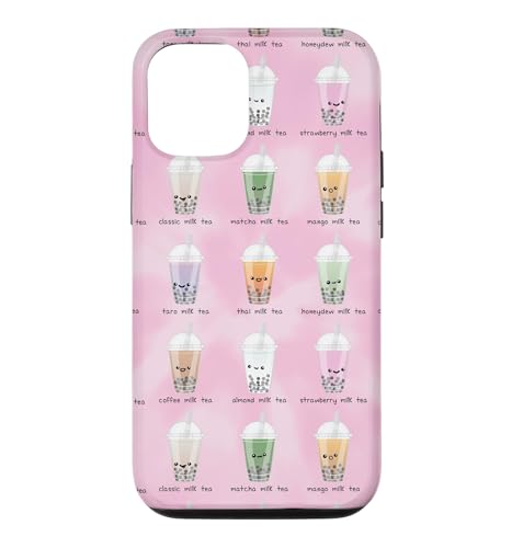 �o�u���e�B�[�ƃ{�o�e�B�[ �p�X�e���s���N ���w �X�}�z�P�[�X iPhone 12/12 Pro �p