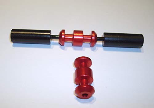 Raven Eye Custom M&P 15-22 Magazine Loading Tool and 2 RED Aluminum CNC Magazine Buttons