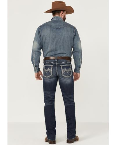 Cody James Men's Moonlight Medium Wash Stretch Slim Straight Jeans - Cjsp22j573