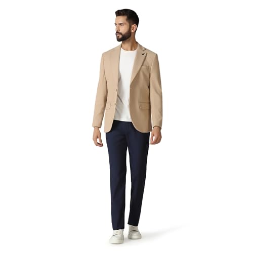 Image of Blackberrys Men's Textured Slim Fit Blazer