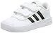 Adidas VL Court 2.0 CMF I, Zapatillas de Gimnasia, Blanco (FTWR White/Core Black/FTWR White FTWR White/Core Black/FTWR White), 26 EU