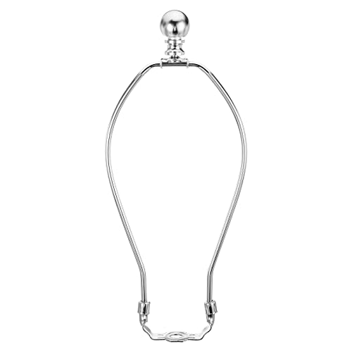 PATIKIL 9.5 Inch Lamp Harp Kit with Finial, 1 Set Detachable Shade Bracket Holder