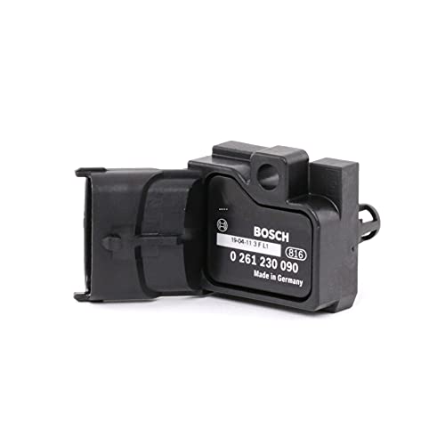 BOSCH 0261230090 Original Equipment Boost Pressure/Manifold Absolute Pressure (MAP) Sensor - Compatible with Select Volvo C70, S40, S60, S80, V50, V70, XC70, XC90