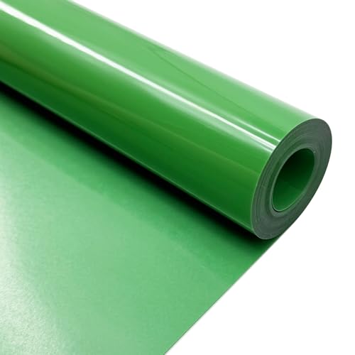Image of Fruit Green Heat Transfer Vinyl HTV Roll Matte PU 12 inch x 15 ft. | Easy to Cut, Weed & Transfer, Fruit Green Iron On Vinyl for Cricut, Silhouette Cameo & Other Craft Cutter Cutting Machine