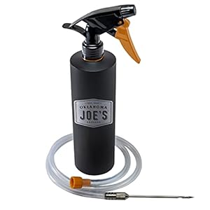 Oklahoma Joe’s 6285584R06 2-in-1 Spray Bottle and Marinade Injector, Black