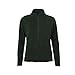 Produktbild James & Nicholson - Damen Fleece Jacke mit Stehkragen im klassischen Design (L, Dark-Green)