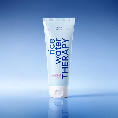Image of MAMAMIAC Rice Water Therapy Foaming Cleanser - 100g | Fresh Glow with Rice Water Extract | For All Skin Types