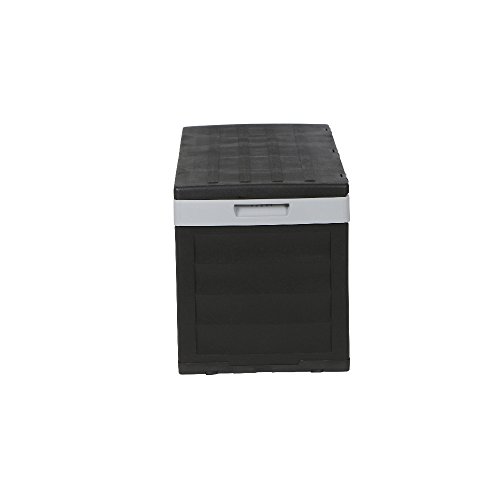 Curver Cassapanca Pack & Go Nero/Grigio