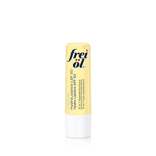 frei öl HydroLipstick LSF 50 – Lippenpflege mit Hyaluron & 5 in 1 Sonnenschutz, 4.5 g