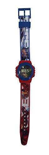 Kids Licensing |Reloj Digital para Ni�os | Reloj Avengers |Dise�o Personajes Disney |Reloj Infantil Resistente | Reloj de Pulsera Ajustable| Bisel Reforzado | Reloj de Aprendizaje | Licencia Oficial
