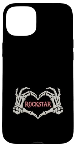 Rockstar �X�P���g�� ���u�n���h �n�[�g ���b�N�����[�� �p���N �S�X �X�}�z�P�[�X iPhone 15 Plus �p