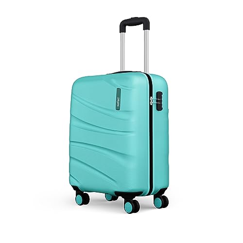 Image of Safari Cabin Polycarbonate Persia Hardside Small Size Luggage Spearmint Color 55Cm, 4, Spinner, Trolley Bag
