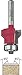 Freud 41-402: 7/8" (Dia.) Flush & Bevel Trim Bit with 1/4" Shank