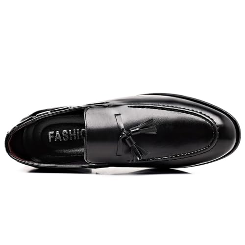 Image of Men's Loafers Dress Shoes Loafers Formal Tassels Business Casual Tuxedo Shoes