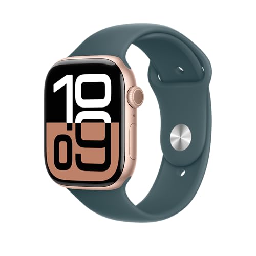Image of Apple Watch Band - Sport Band (46mm) - Lake Green - S /M