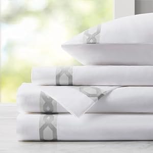 Signature Hem 300TC Cotton Sheet Se...