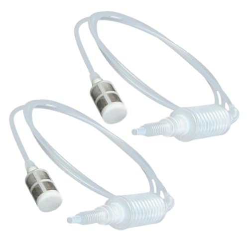ABOOFAN Wine Siphon Tube Hose,2pcs Beer Siphon Pump Syphon Tube Hose for Home Brew Wine Making Brewing Making Supplies