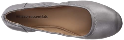 Image of Amazon Essentials Women's Comfortable Round Toe Ballet Flats, Cushioned Memory Foam