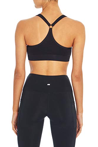 Marika Women's Standard Johanna Molded Cup Seamless Sports Bra, Black, Medium #TOP2