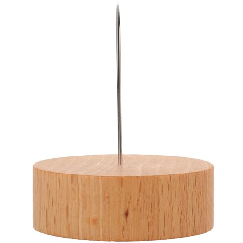 ibasenice Diy Accessory for Model Dolls Wooden Clay Figure Base Portable Doll Display Stand