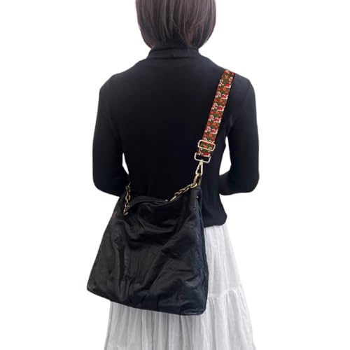 Image of Purse Strap Replacement Wide Adjustable Crossbody Shoulder Strap Guitar Straps for Handbags