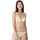 （アモスタイル）AMOSTYLE 夢みるブラ ライト ブラ＆ショーツセット デイジーシャワー M015(ホワイト) D70Mサイズ