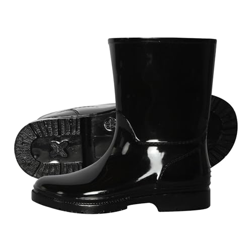 Bottes pluie caoutchouc enfants chaussures imperméables 29-35 - 7