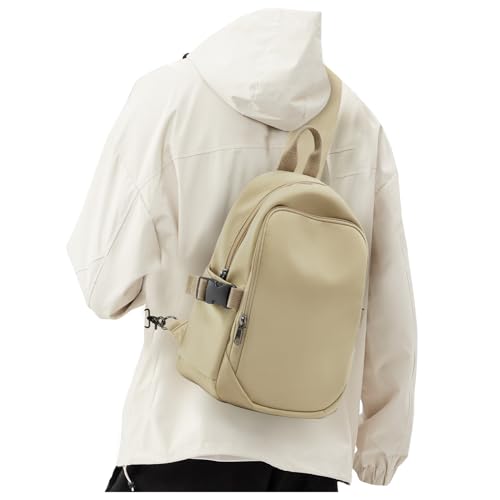 Mini sac à dos antivol à une sangle ergonomique pour homme et femme