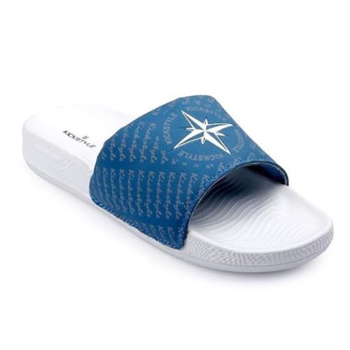 Image of Men's Streetwear Sliders | Extra Soft Doctor Recommended Chappals | Stylish Designer Textured Sole | Lightweight Comfortable Slip-On Slippers KS 2001