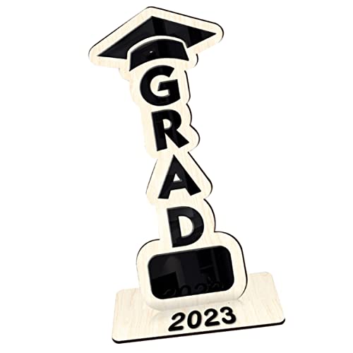 Cabilock Decoraciones De Madera para Fiesta De Graduación Tema De Graduación Elegante y Duradera