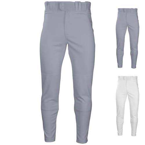 Image of Rawlings Boys' Pro 150 Series Baseball Pants | Tapered Jogger Fit | Youth Sizes | Solid | Multiple Colors