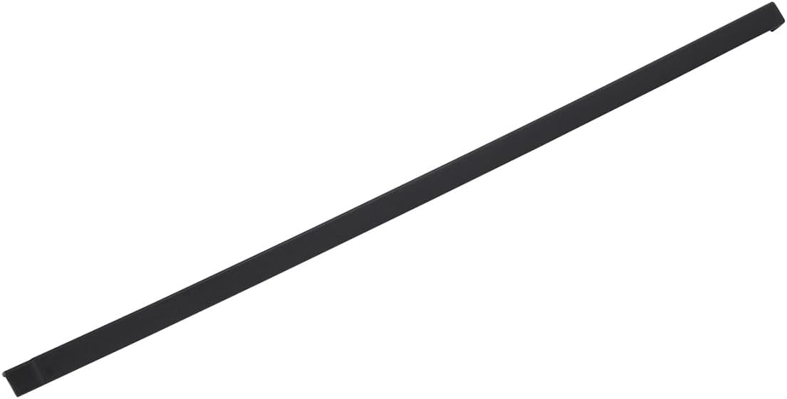 Whirlpool W10761018 Genuine OEM Range Oven Door Trim, Black Replacement Part - Replaces W10128571, 8523171, W10746436