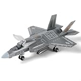 NUOTIE F-35 Fighter Jet Model Kit Plastic Assembly 1/72 Millitary F35 Airplane Kits Aircraft Model with Stand Collection or Gift (36 Pieces)