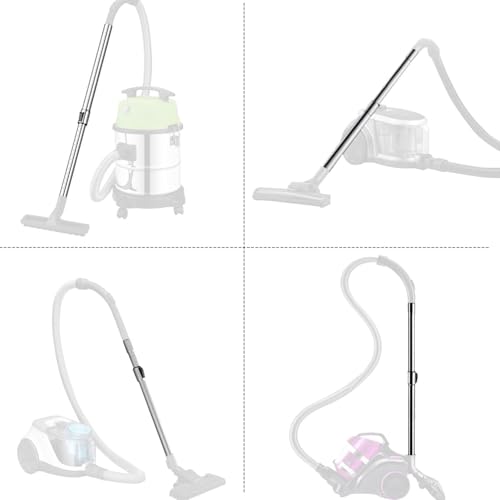 Adjustable Locking 35mm Telescopic Suction Rod Tube, Stainless Extension Pipe Vacuum Cleaner Accessories Compatible with Miele C2 C3 S2110 S6240 S8320 Vacuum Cleaners - Image 8