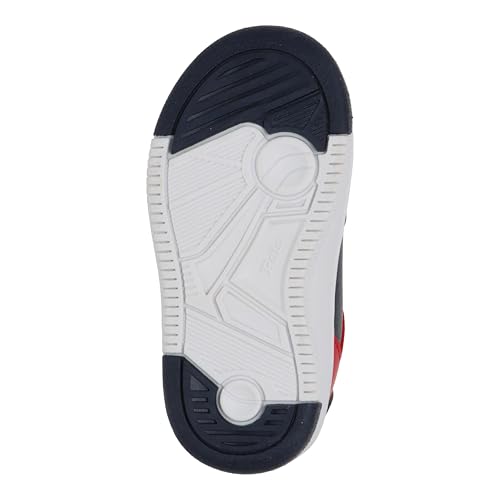 POLO RALPH LAUREN Kids MASTERSCOURT PS Toddler Navy/Multi M040 Sneaker, 4 US Unisex4