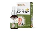 Knoxzy Olive Oil Ear Spray, Wax Removal Natural Spray for Infections & Pain Softener Relief Clinically Tested - 10 ml x 1