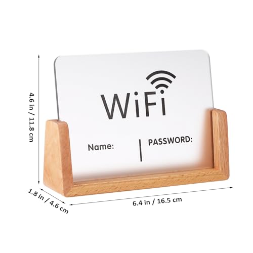 Panneau Wifi pour hôtel : fini les codes perdus sur table