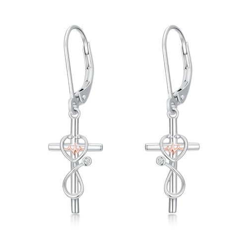 HPQQ ���f��/����/�N���[�o�[/�N���_/�A�����J�����C�������O 925�X�^�[�����O�V���o�[ �N���X �A�C���b�V�� �_���O���C�������O �a���� �N���X�}�X �M�t�g ���� ���ꂳ��, 2XL, �X�^�[�����O�V���o�[, ��΂Ȃ�