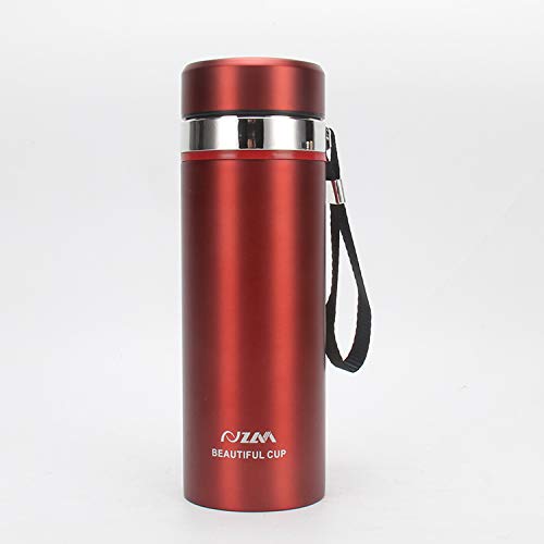 Buy Thermos Bottle Stainless Steel Vacuum Bottle (RED) Online at Low