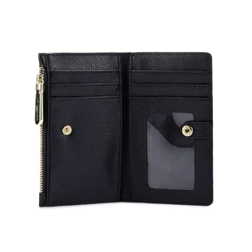 Karl Lagerfeld Paris SLG Small Zip Around Wallet Black/Gold One Size2